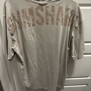 Gymshark Power T-shirt size medium Tan Great condition!!